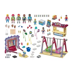 Набор фигурок Playmobil My Life 71452 Парк аттракционов