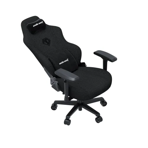 Fotel Anda Seat Phantom 3 Pro L Gamingowy do 120kg Tkanina Ciemnoszary