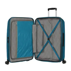 Walizka duża poszerzana American Tourister Bon Air DLX - seaport blue