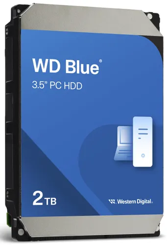 Dysk WD Blue 2TB 3.5" SATA HDD 7200