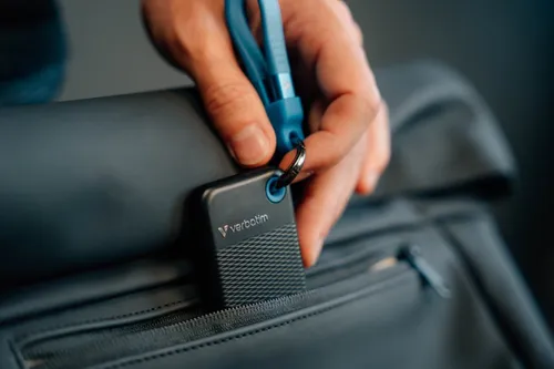 Dysk VERBATIM Pocket 128GB SSD Czarno-niebieski