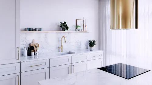 Bateria GLOBALO Divio Light Złoty mat