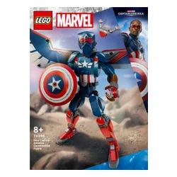 LEGO Klocki Super Heroes 76296 Figurka nowego Kapitana Ameryki