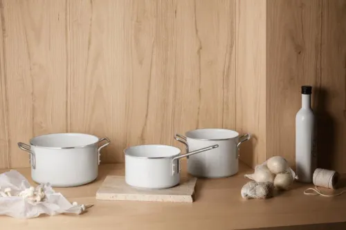 EVA TRIO White Line 3,8 l - garnek aluminiowy