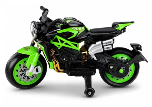 Motor Na Akumulator Dla Dziecka Xw-07 Podświetlane Koła LED Eva Skóra Radio