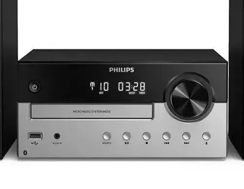 Wieża Philips TAM4205/12 60W Bluetooth Radio FM Czarno-srebrny