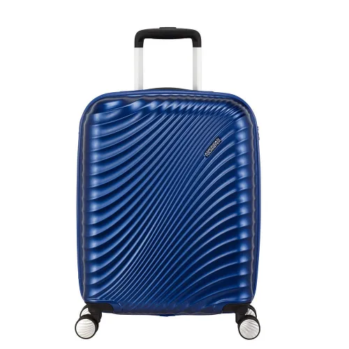 Walizka kabinowa American Tourister Jetglam - metallic blue