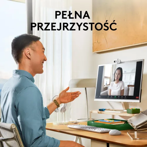 Kamera internetowa Logitech Brio 100 Biały