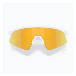 Okulary przeciwsłoneczne dziecięce Oakley resistor sweep matte white/prizm 24k