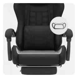 Fotel CABRO C501 Czarny