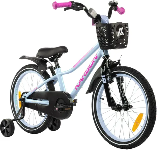 Rower dziecięcy KARBON Jazz 18 cali dla dziewczynki Miętowy