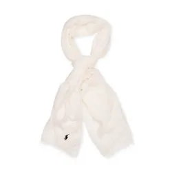 Ralph Lauren Polo Eșarfă 455909244002 Trofeul Crema