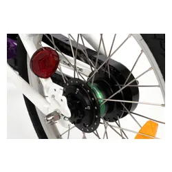 Rower dziecięcy KARBON Superlight Automatic 18 cali dla chłopca Fioletowy