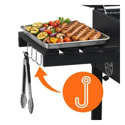 Grill węglowy VELACO VL17 Czarny