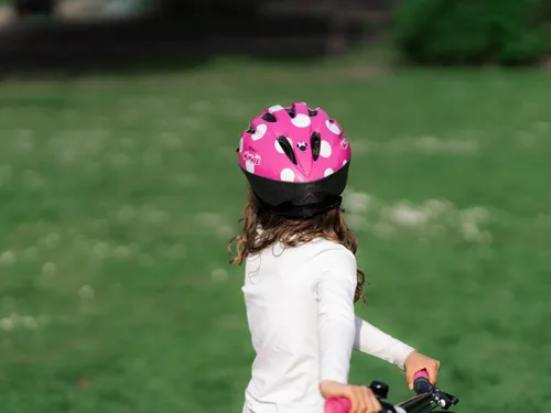 Kask rowerowy HUFFY Myszka Minnie Różowy dla Dzieci (rozmiar S/M)