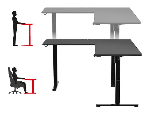 Huzaro Hero 9.5 Black (elektryczna regulacja)