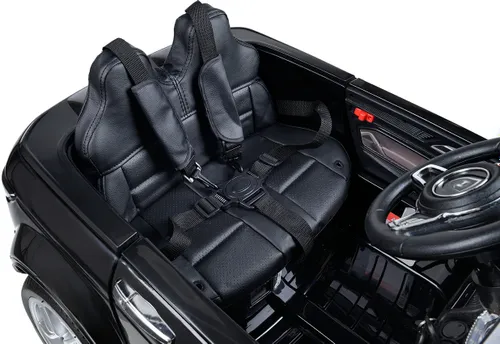 Samochód dla dziecka BAMBI RACER Land Rover Suv Jeep 1 osobowy Błyszczący Czarny