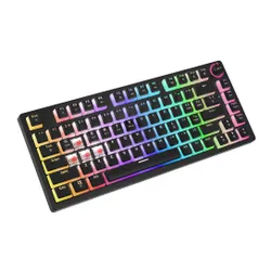 Klawiatura mechaniczna Savio Phenix Gateron Red Pro Pudding Czarny