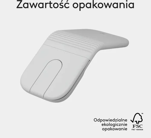 Myszka Logitech Mobi Fold Biały