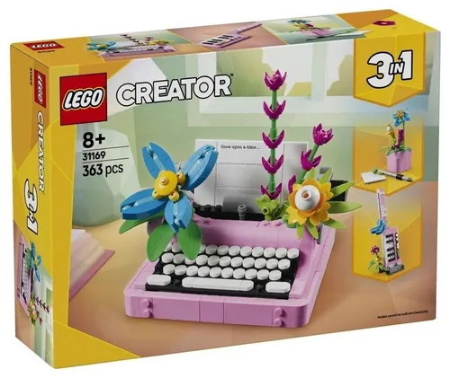 LEGO Creator 31169 Maszyna do pisania z kwiatami