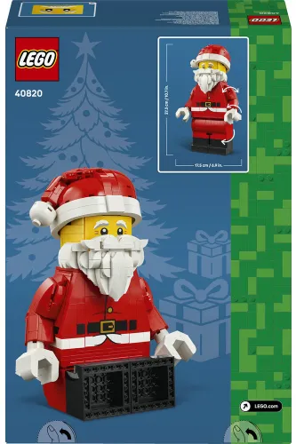 LEGO 40820 Powiększona minifigurka Świętego Mikołaja