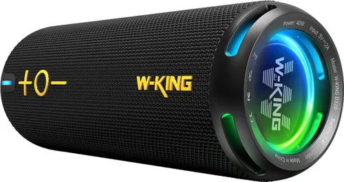 Głośnik mobilny W-KING D320 Czarny