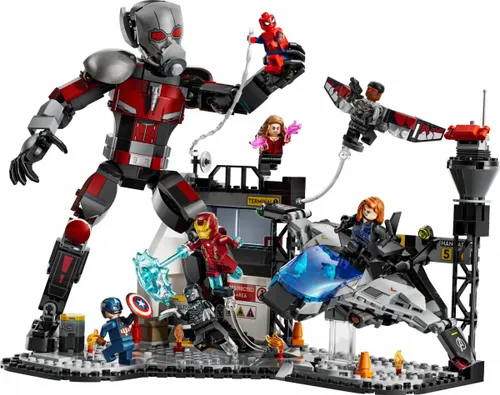 LEGO Super Heroes кирпичики 76314 Капитан Америка: Война героев - битва