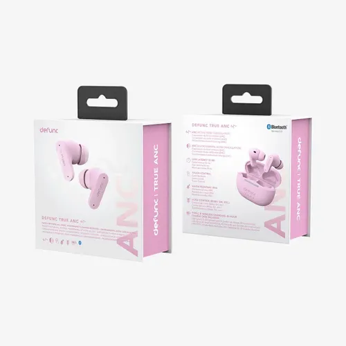 Беспроводные наушники DeFunc True ANC Intokal Bluetooth 5.3 Pink