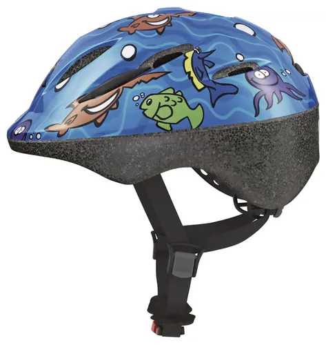 Kask rowerowy ABUS Smooty Zoom Ocean Niebieski dla Dzieci (rozmiar S)