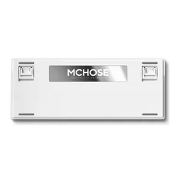 Klawiatura MCHOSE G75 Pro Matcha Latte V2 Switch Biało-zielony