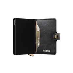 Кошелек Secrid Premium RFID Miniwallet Emboss Diamond - черный