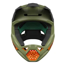 Kask rowerowy LAZER Chase KinetiCore Zielono-szary MTB (rozmiar M)