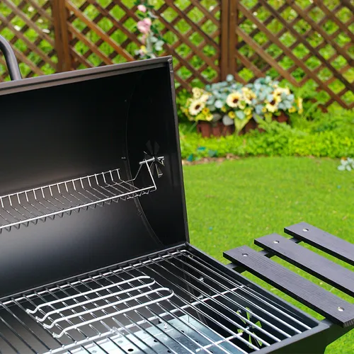 Grill węglowy VELACO VL03-BLACK Czarny