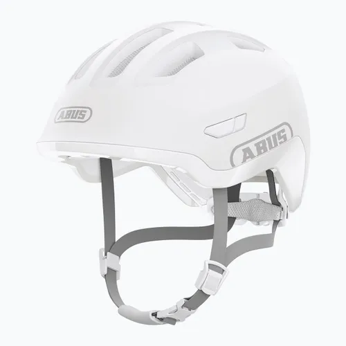 Kask rowerowy dziecięcy ABUS Smiley 3.0 ACE LED pure white