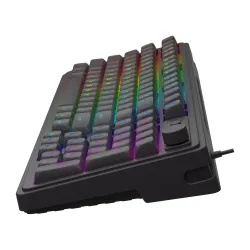 Klawiatura membranowa Savio GALAXIS RGB Czarny