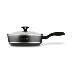 Patelnia na indukcję z pokrywką Starke Pro Celebrity Marble 28 cm