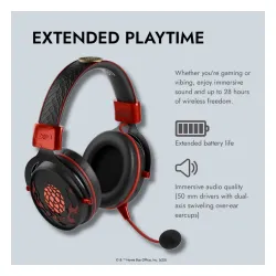 Słuchawki bezprzewodowe z mikrofonem Lexip Game of Thrones - Targaryen - Multiplatform Wireless Headset