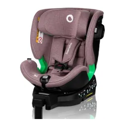 Fotelik samochodowy LIONELO Harmony i-Size 40-150 cm (0-36 kg) Różowy