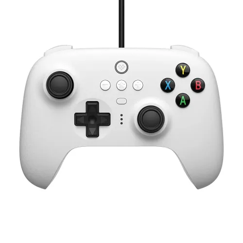 Pad 8BitDo Ultimate Wired Controller PC do PC, Nintendo Switch Android TV, iOS Przewodowy Biały