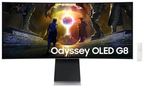 Monitor Samsung Odyssey OLED G8 S34DG850SU 34" UWQHD QD-OLED 175Hz 0,03ms Zakrzywiony Gamingowy