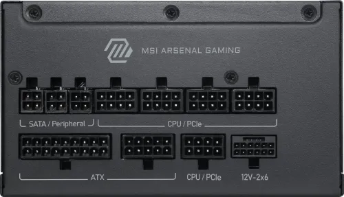 Zasilacz MSI MAG A1000PLS PCIE5 1000W 80 Plus Platinum