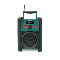 Radioodbiornik Nedis RDDB3100GN Radio FM DAB+ Bluetooth Czarno-zielony
