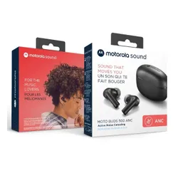 Słuchawki dokanałowe MOTOROLA Moto Buds 500 ANC Czarny