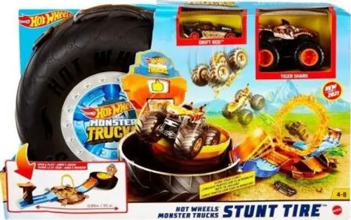 Hot Wheels Wyrzutnia Monster Truck Opona (GVK48)