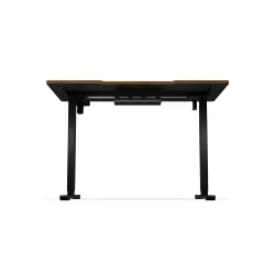 Biurko Endorfy Atlas S Electric Dark Wood 114cm Regulacja wysokości Ciemne drewno