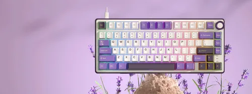 Klawiatura ROYAL KLUDGE R75 Blackberry Mousse K Silver Switch