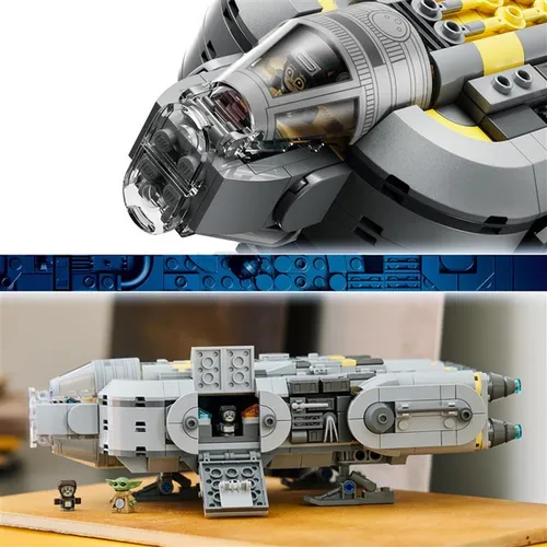 LEGO STAR WARS 75445 Mandalorian Grogu Anzellański statek, zestaw klocków