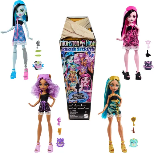 Lalka MONSTER HIGH Ukryte sekrety Straszynocowanka HYV64 (1 lalka)