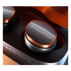 Słuchawki dokanałowe BOWERS & WILKINS PI8 MCLAREN ANC Szaro-pomarańczowy