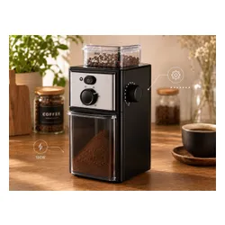 Młynek Do Kawy BLOW Elektryczny Żarnowy Mocny 150w Pojemnik 100g Cicha Praca